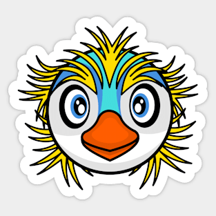 Super Penguin Sticker